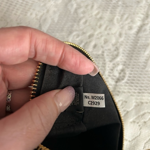 Coach Black and Pink Cosmetic Bag - Picture 5 of 5